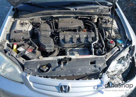 2002 Honda Civic Ex из США, поврежденный, VIN 1HGES267X2L022980